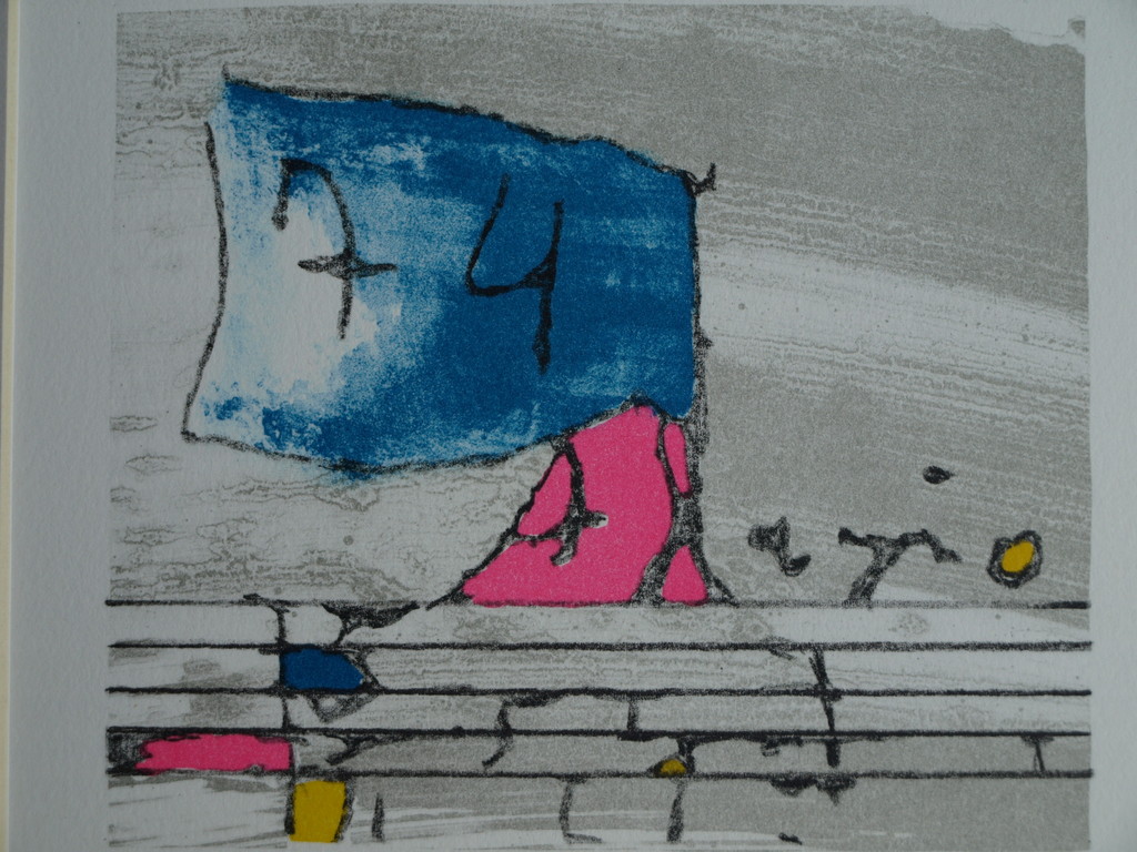 Onbekend : Litho, Zonder titel – 1992 – oplage 60 ex. kopen? Bied vanaf 10!