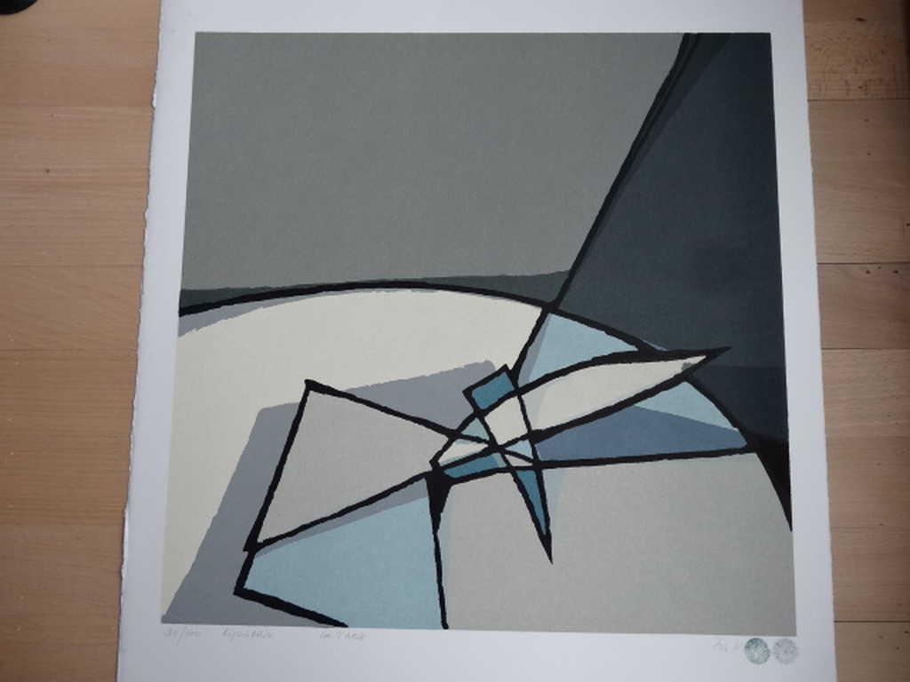 Fon Klement , la table verkocht voor € 125!