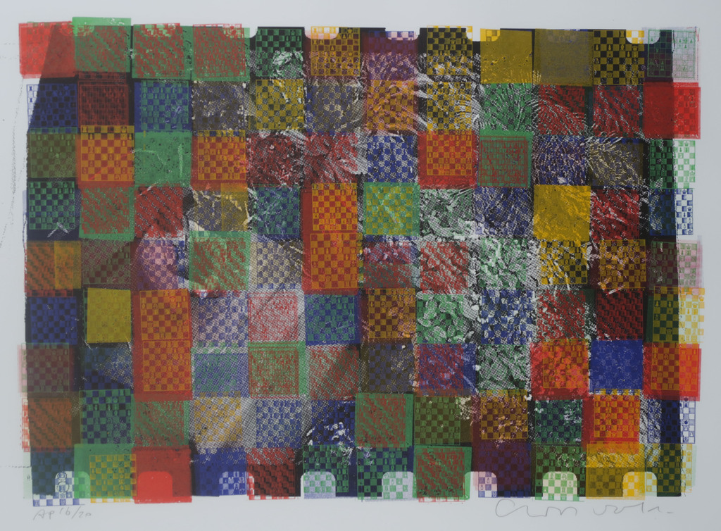 Cees Dolk: Zeefdruk, Z.T. - Ingelijst kopen? Bied vanaf 1!