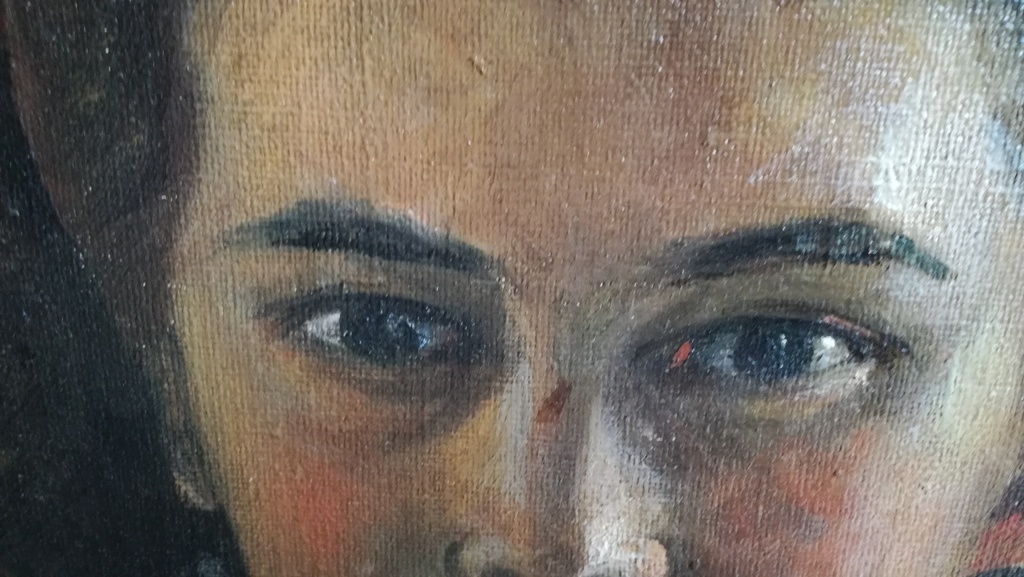 Onbekend kunstenaar, olieverf op doek, portret kopen? Bied vanaf 1!