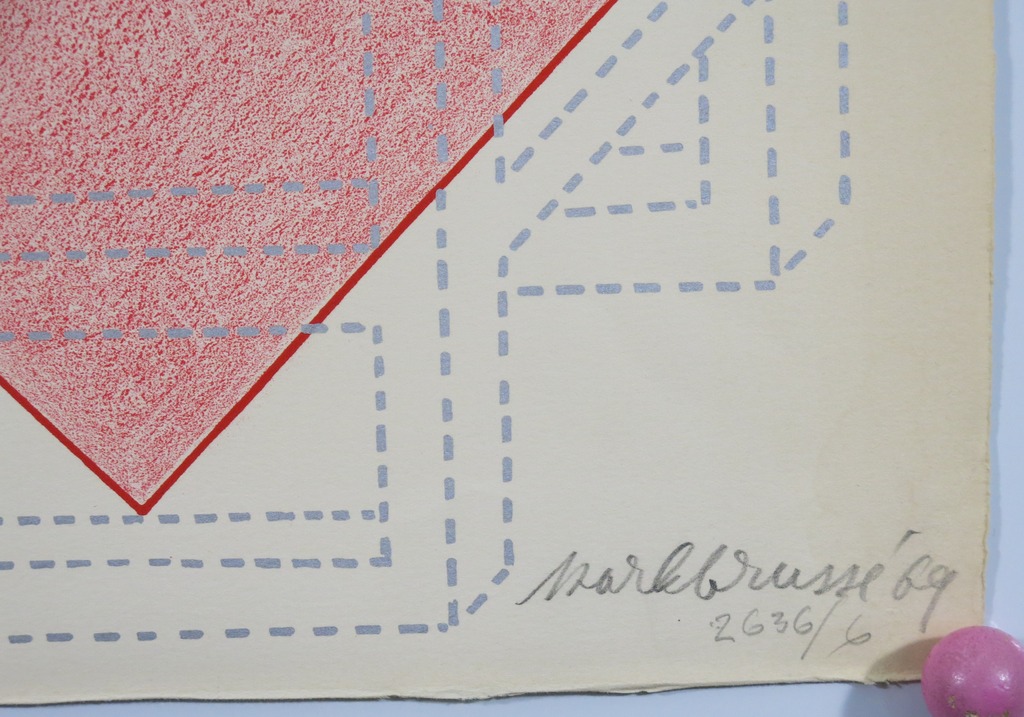 Mark Brusse: Kleurenlitho, 3 propositions 4 1 piece kopen? Bied vanaf 20!