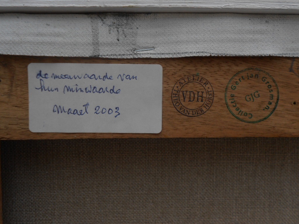 Theo van der horst olieverfschilderij op linnen kopen? Bied vanaf 75!