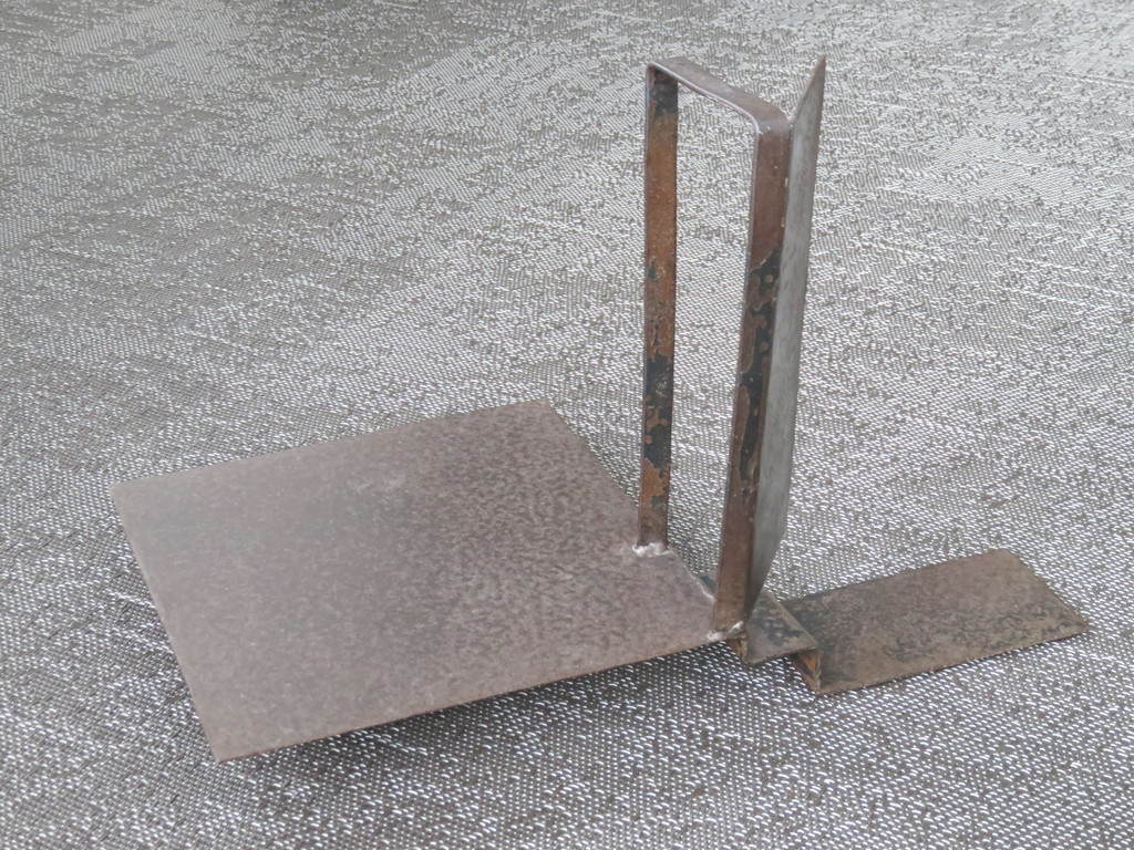 David van de Kop, constructief werk in staal. verkocht voor € 1000!