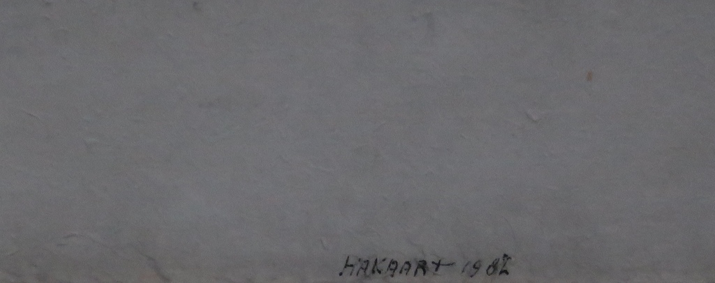 Fer Hakkaart: Inkttekening, Drie met Ruzie -Ingelijst kopen? Bied vanaf 50!