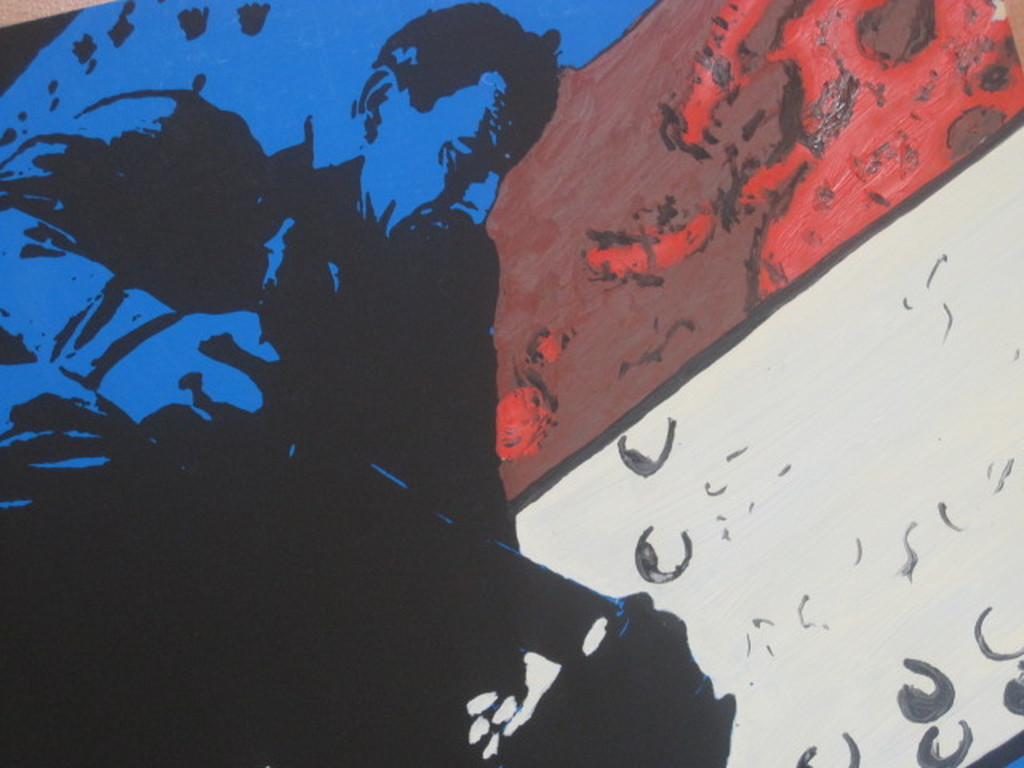 Cor Jaring (1936-2013) Amsterdam "havenarbeider" gem.techniek gesigneerd 1985  kopen? Bied vanaf 1!