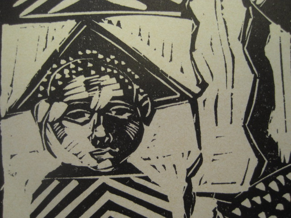 Puntgave Linosnede in zeer bpt oplage van Rotterdam Reinald vd Steene 1937-2009  kopen? Bied vanaf 1!