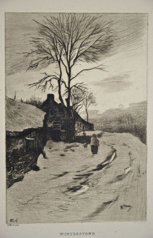 Philip Zilcken: Ets. Winteravond kopen? Bied vanaf 1!