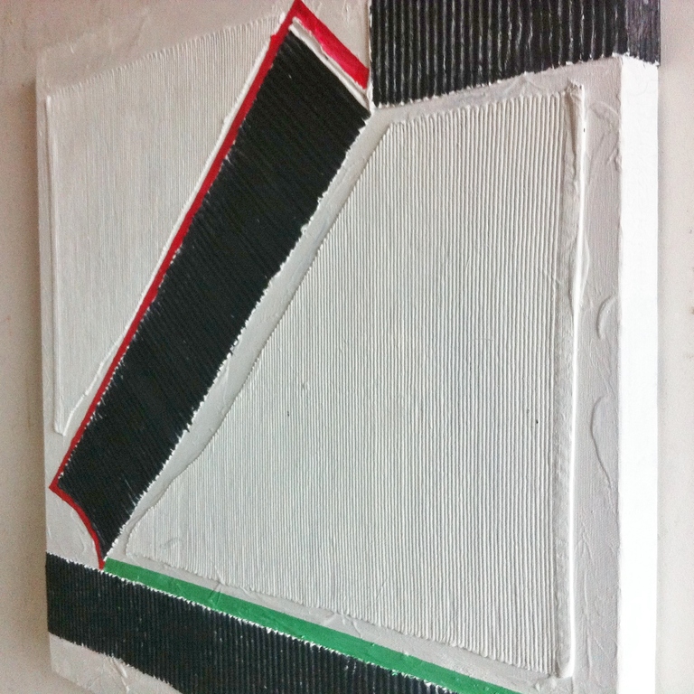 John Foppen - "One way".......Mixed media + olieverf op 3D canvas - gesigneerd. kopen? Bied vanaf 1!