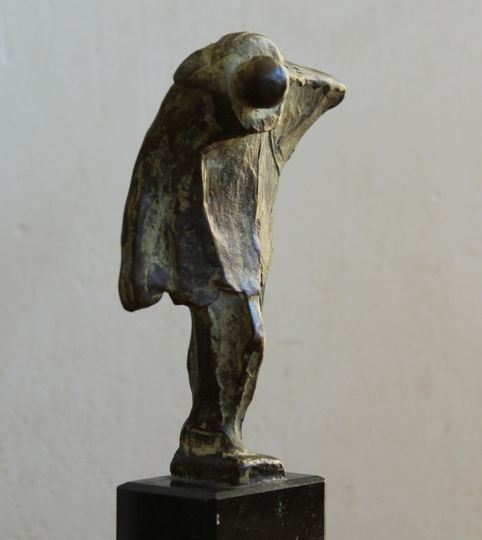 Eric Claus: Bronzen beeld, Pierrot uit de Commedia Dell'Arte kopen? Bied vanaf 750!