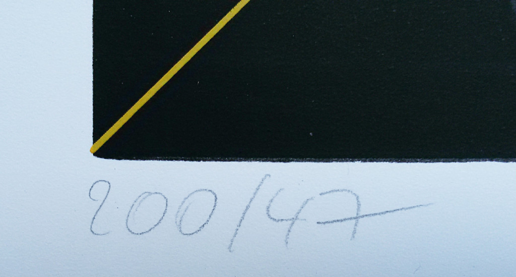 Karel Novosad - No-I-80, zeefdruk op wit plastic kopen? Bied vanaf 75!