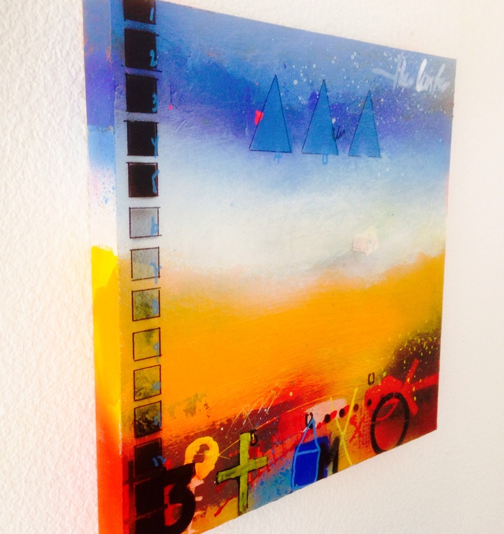 Theo koster , gemengde techniek , new morning .  kopen? Bied vanaf 1!