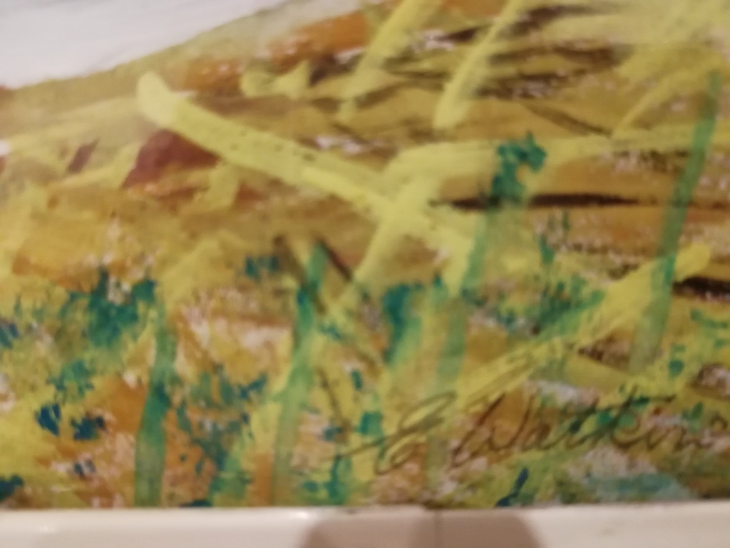 sclilderij waterverf op karton - J.H.Wattez 1882-1932 - wilde zwanen kopen? Bied vanaf 25!