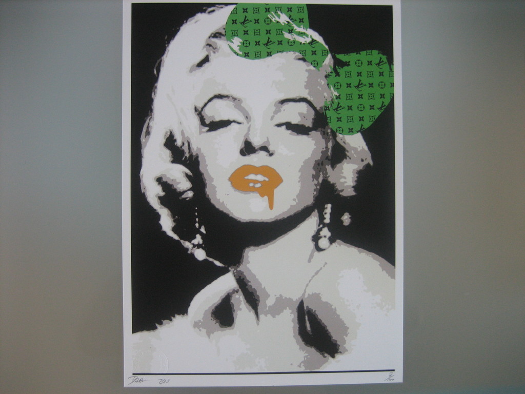 DEATH NYC Limited Edition Art print Graffiti Signed "Monroe G" Rare 2013 kopen? Bied vanaf 1!