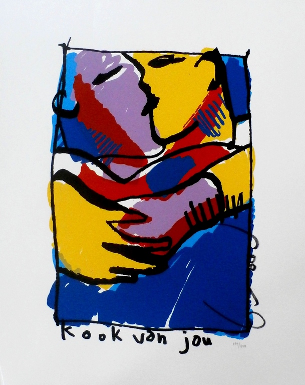 Herman Brood - zeefdruk: Kook van jou verkocht voor € 225!
