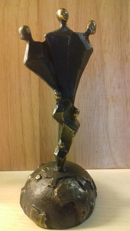 Geheel verbronsde sculptuur  kopen? Bied vanaf 21!