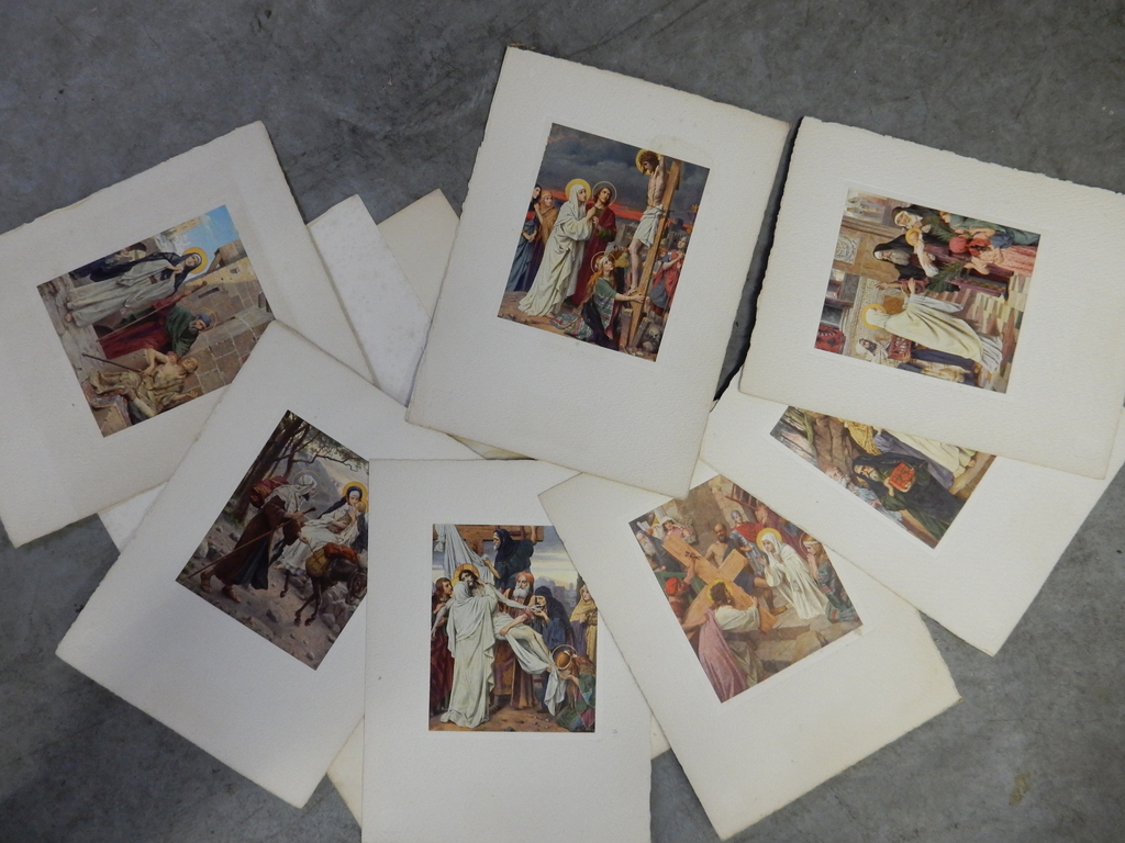 Divers origineel werk op papier (Brekelmans) + oude prenten en prentenmappen kopen? Bied vanaf 1!