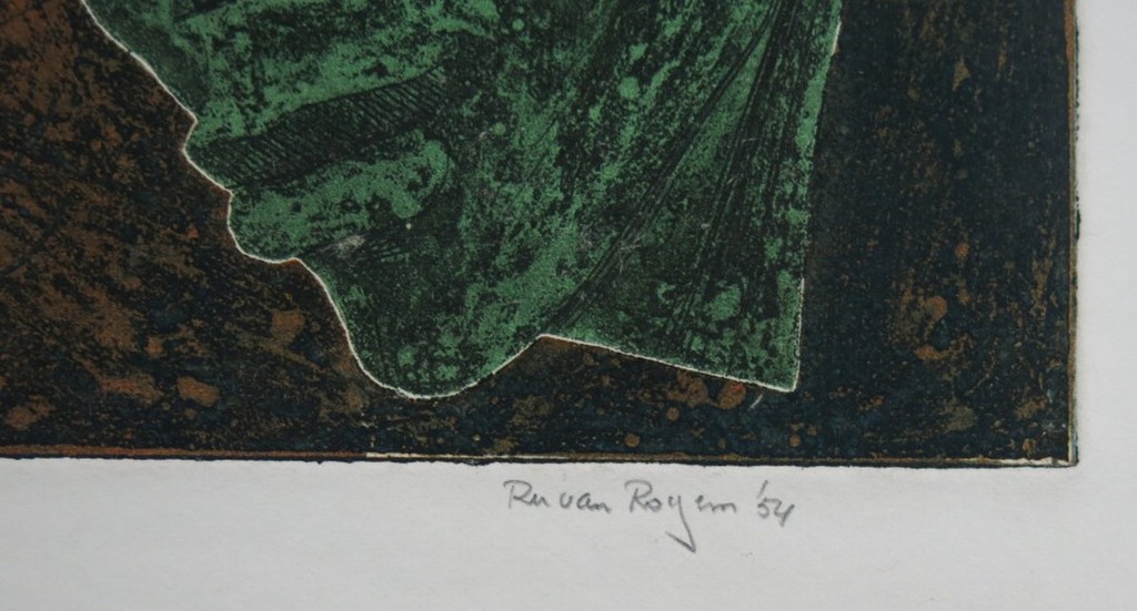 Ru van Rossem: Ets en blinddruk, I'll make me a man kopen? Bied vanaf 40!