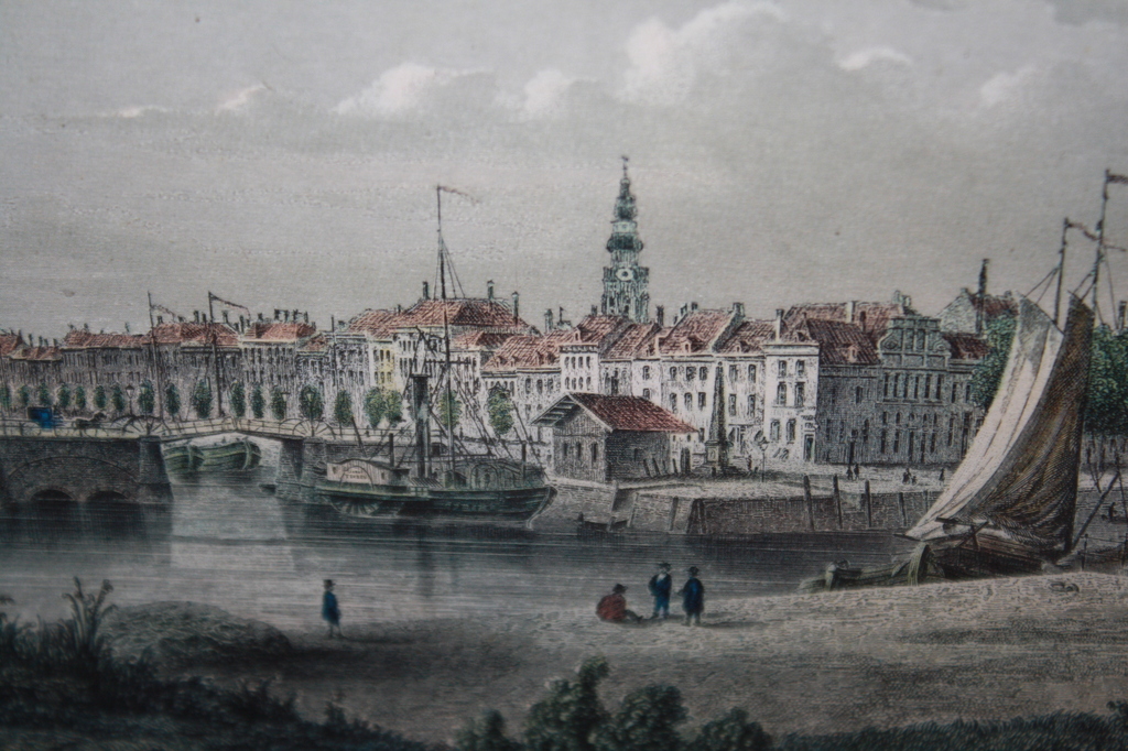 ANTIEKE STEENGRAVURE VAN MIDDELBURG ZEELAND kopen? Bied vanaf 1!