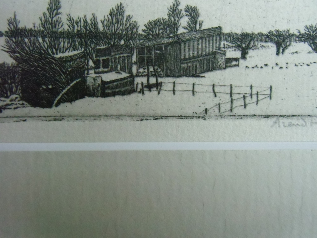 WINTERLANDSCHAP // ETS VAN AREND HENDRIKS kopen? Bied vanaf 25!