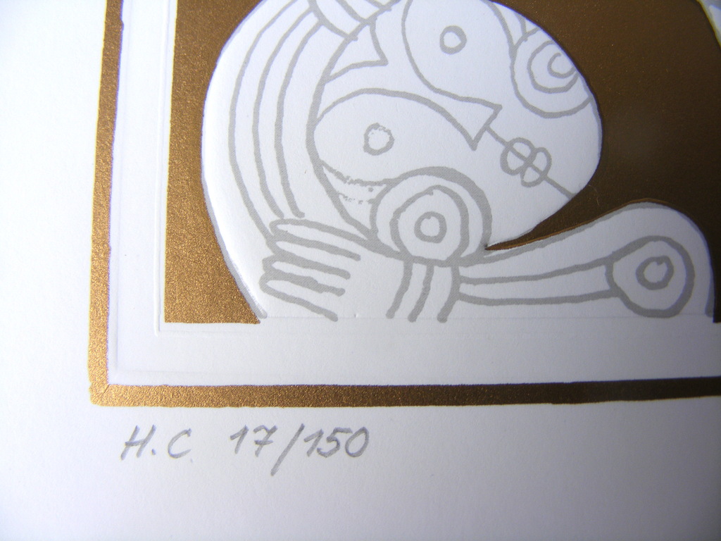 Sami Briss, lithografie, handgenummerd en gesigneerd! kopen? Bied vanaf 25!