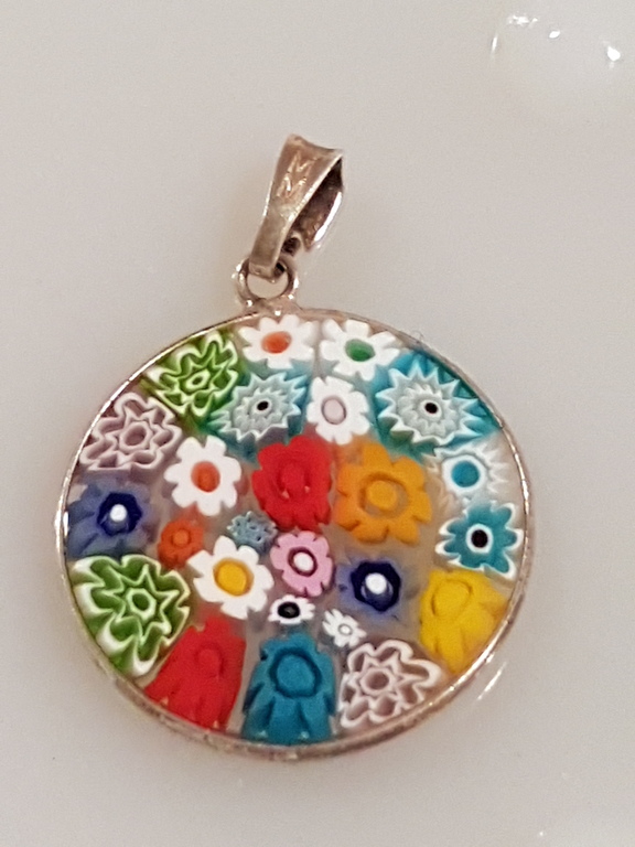 Murrina veneziana in zilver 925- model 5-Murano Italia-Venezia zilver 925 kopen? Bied vanaf 10!