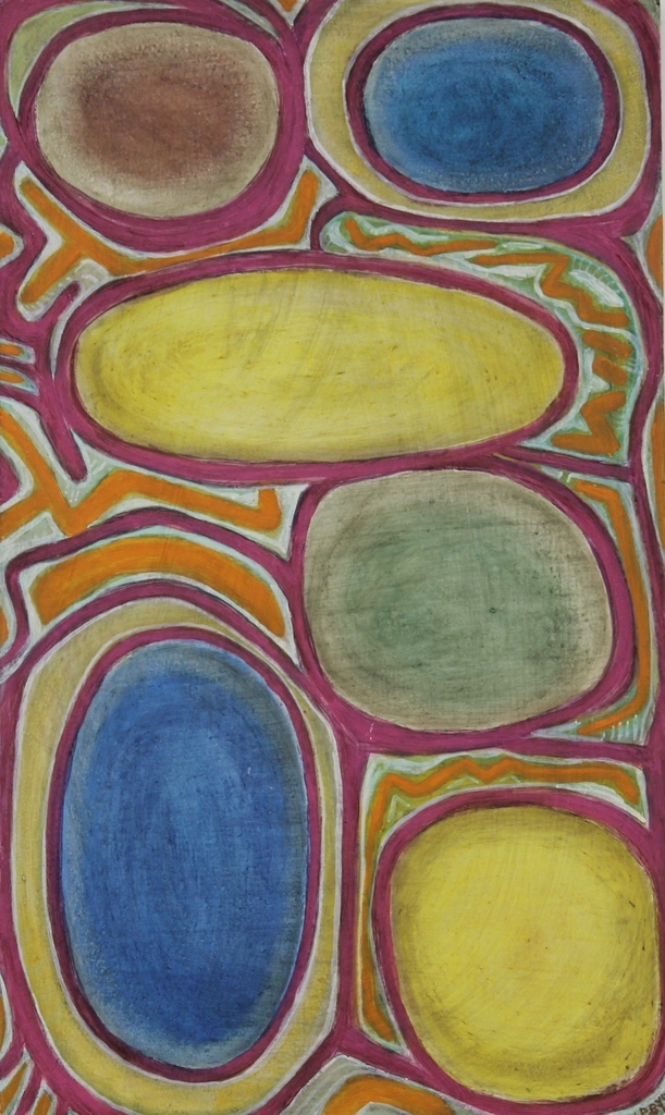 L P Boone: Gouache, 1979 verkocht voor € 40!