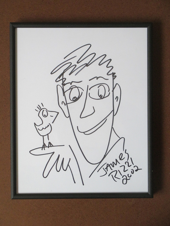 JAMES RIZZI, marker op papier, 2002 kopen? Bied vanaf 1!