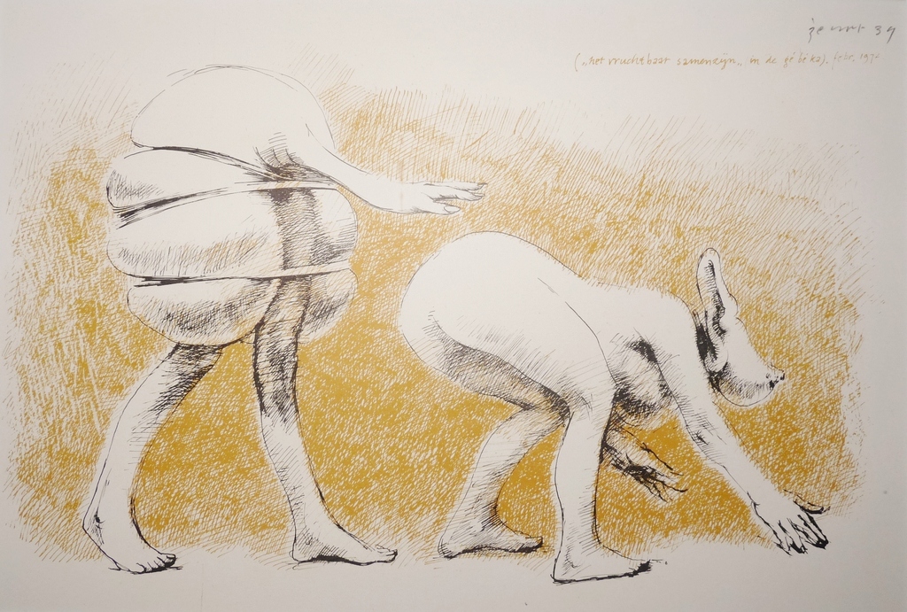 Geurt van Dijk, Litho, Erotische voorstelling kopen? Bied vanaf 30!