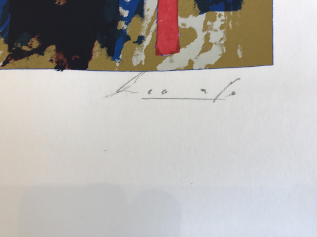 John Lie A Fo   1 originele zeefdruk / Litho gesigneerd  kopen? Bied vanaf 1!