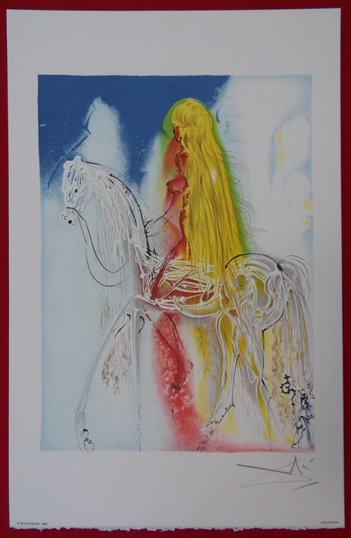 Salvador Dali : Lady Godiva ( les chevaux daliniens ) kopen? Bied vanaf 135!