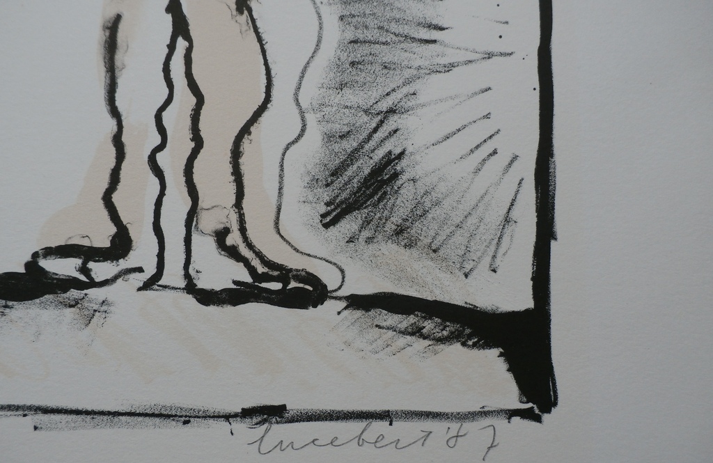 Lucebert, kleurenlitho, handgesigneerd, 1987 kopen? Bied vanaf 275!
