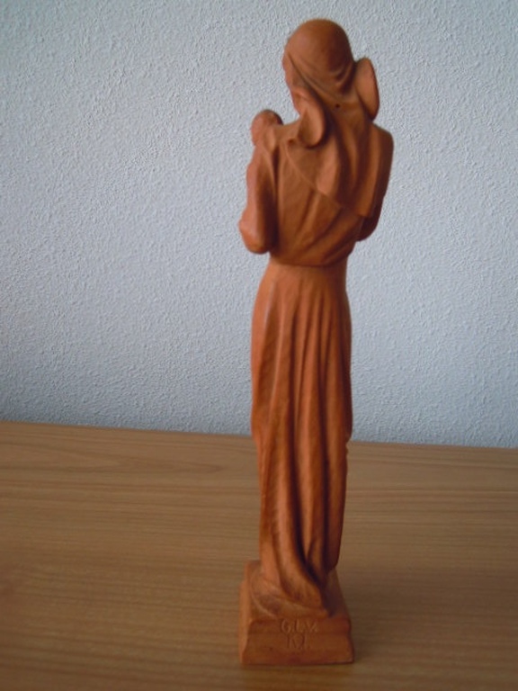 MARIA MET KIND beeld van Gerard Linssen Venlo - 25 cm hoog.  kopen? Bied vanaf 8!