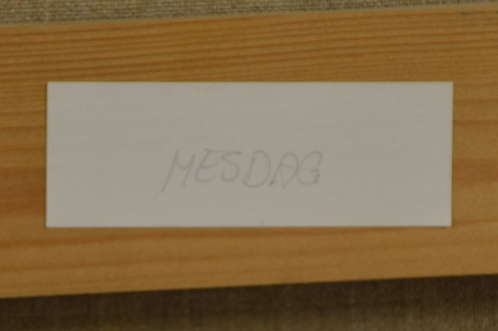 Constantijn Molenkamp - Olieverf op doek - Zeeschap kopen? Bied vanaf 500!