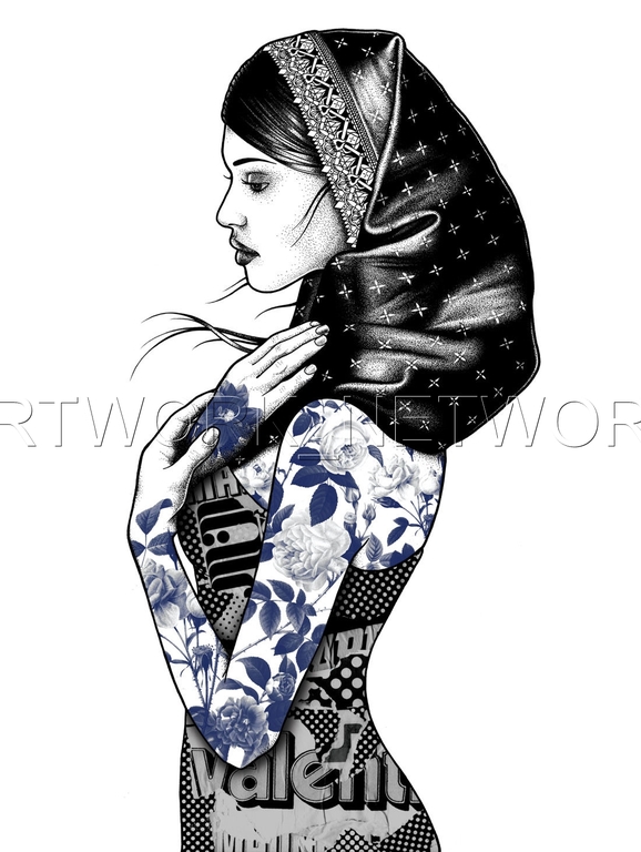 Original Screen Print "Valentine W" - Numbered Signed. Edition of 25 (2015) kopen? Bied vanaf 1!