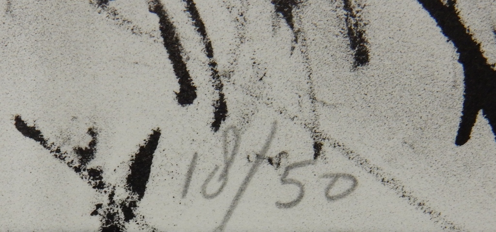 Christien ten Haaf (1953) - Twee litho's - gesigneerd kopen? Bied vanaf 45!
