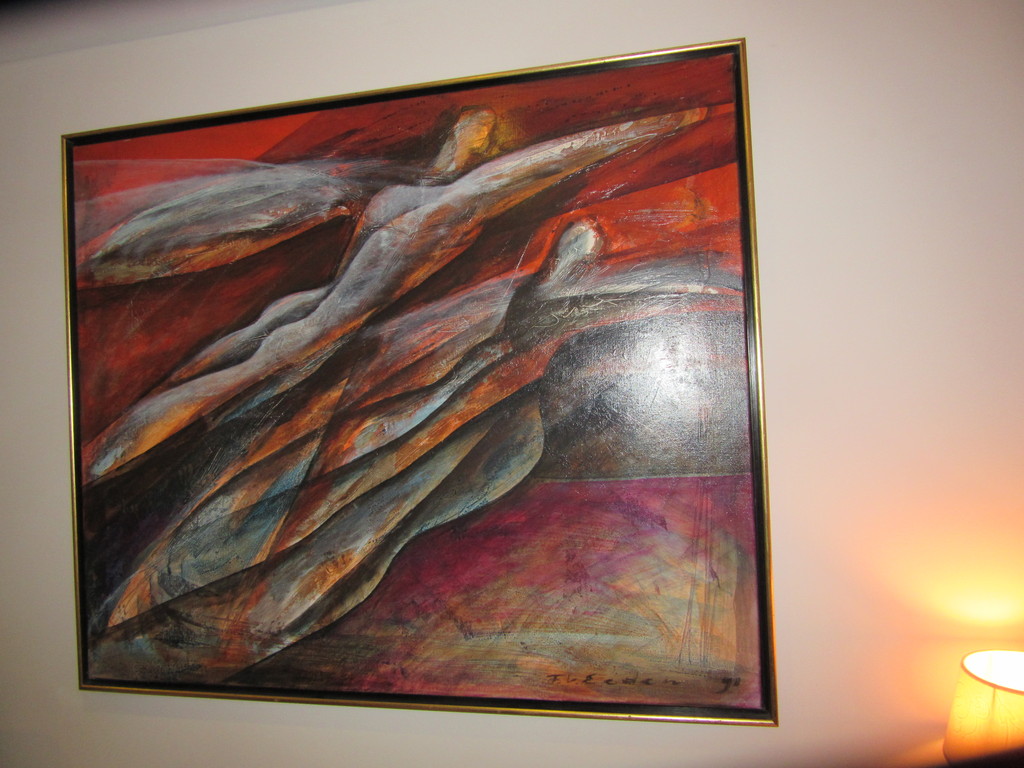 Frits van Eeden (1941) - Acryl op doek, gesigneerd rechts onder, verso en '91  kopen? Bied vanaf 950!