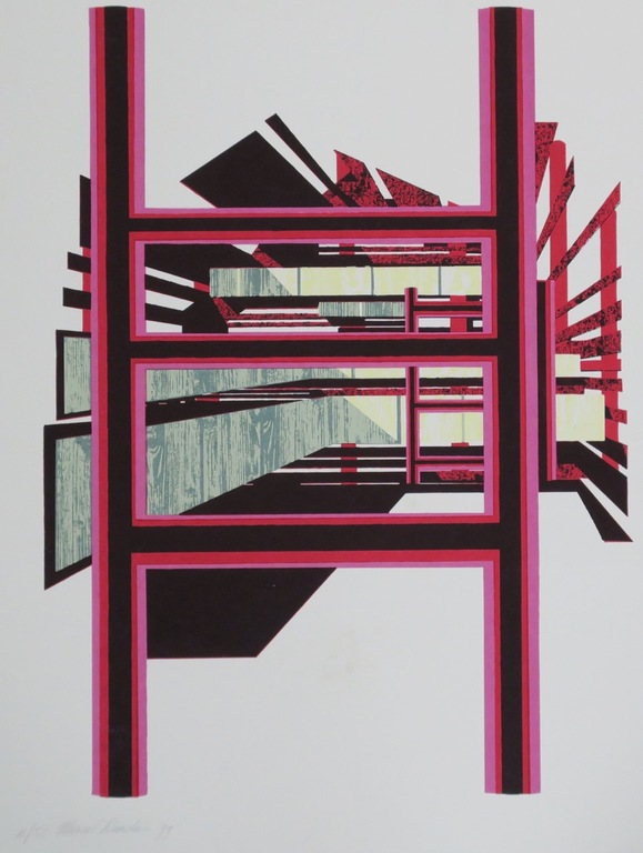 Marcel Doorduin: Zeefdruk, Fire escape kopen? Bied vanaf 1!