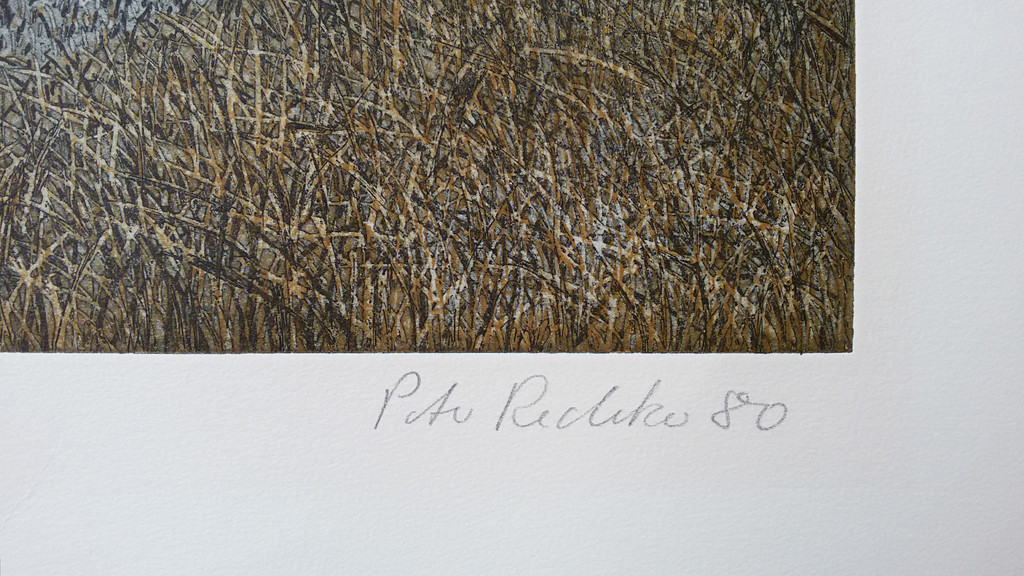 Peter Redeker - Landschaft, aquatint ets kopen? Bied vanaf 50!