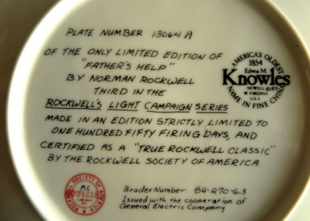 Rockwell's Light Campaign serie - Set van 3 sierborden-limited edition -1983 -US kopen? Bied vanaf 1!