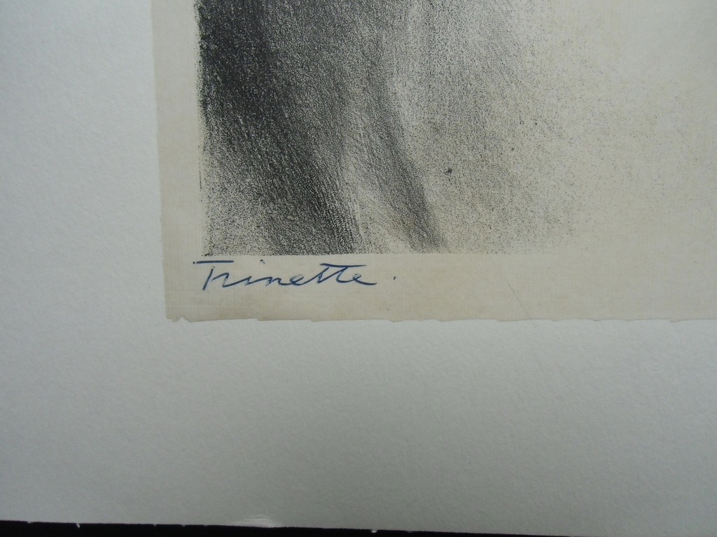 TRINETTE   ///   LITHO VAN AART VAN DOBBENBURGH kopen? Bied vanaf 70!