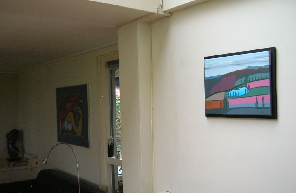 Hein van der Meij,:Olieverf,:Bergmeer 3. kopen? Bied vanaf 50!