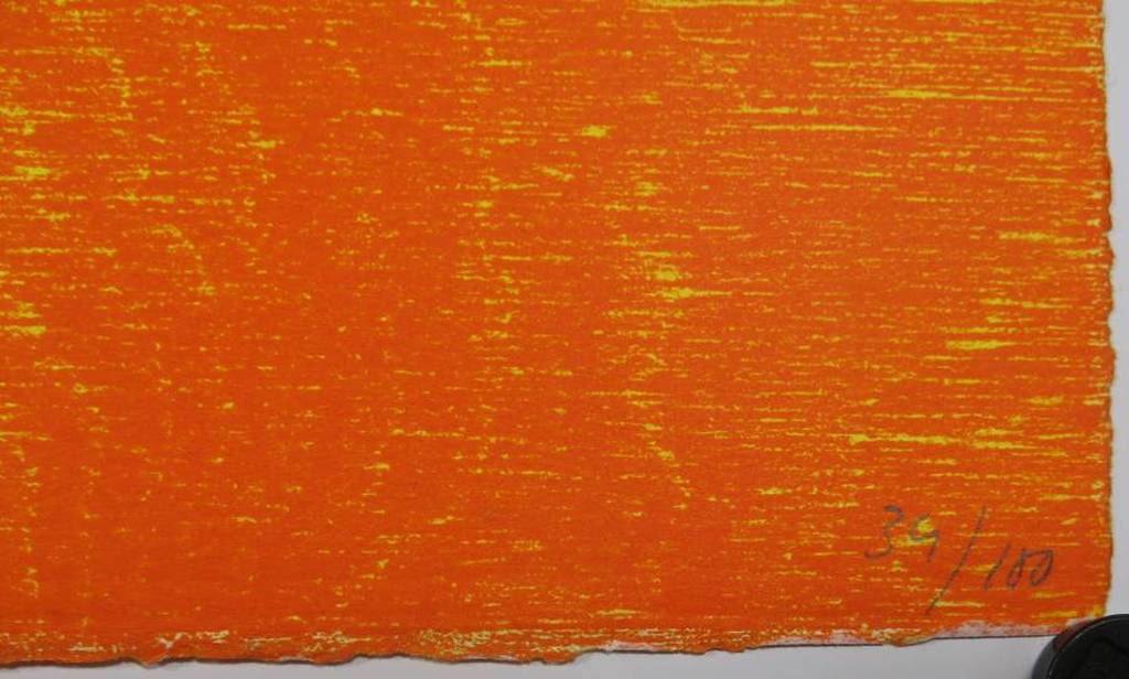 Kees de Goede: Houtsnede, Oranje met hoefijzer kopen? Bied vanaf 1!