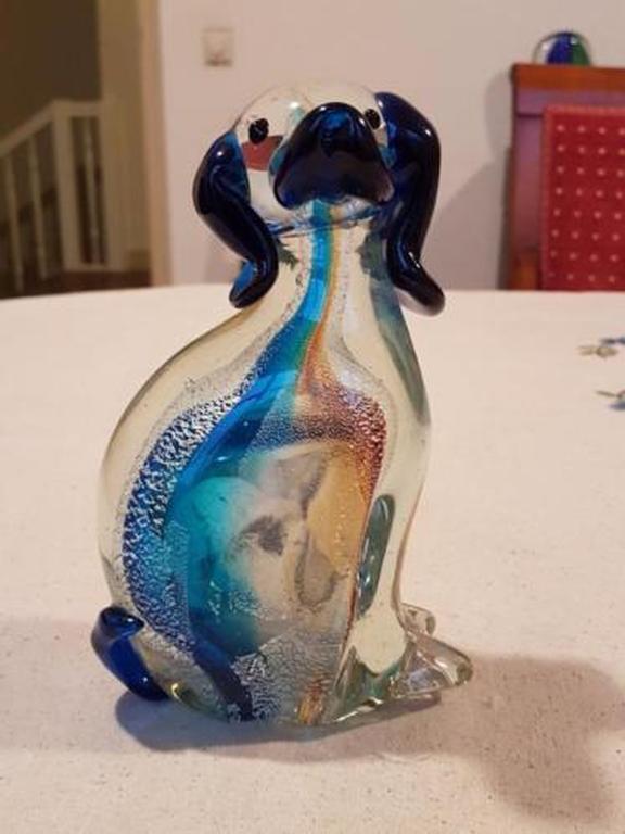 Cave Canem in Murano glas tecnica: Sommerso-incalmo 18 cm x 8 cm kopen? Bied vanaf 29!