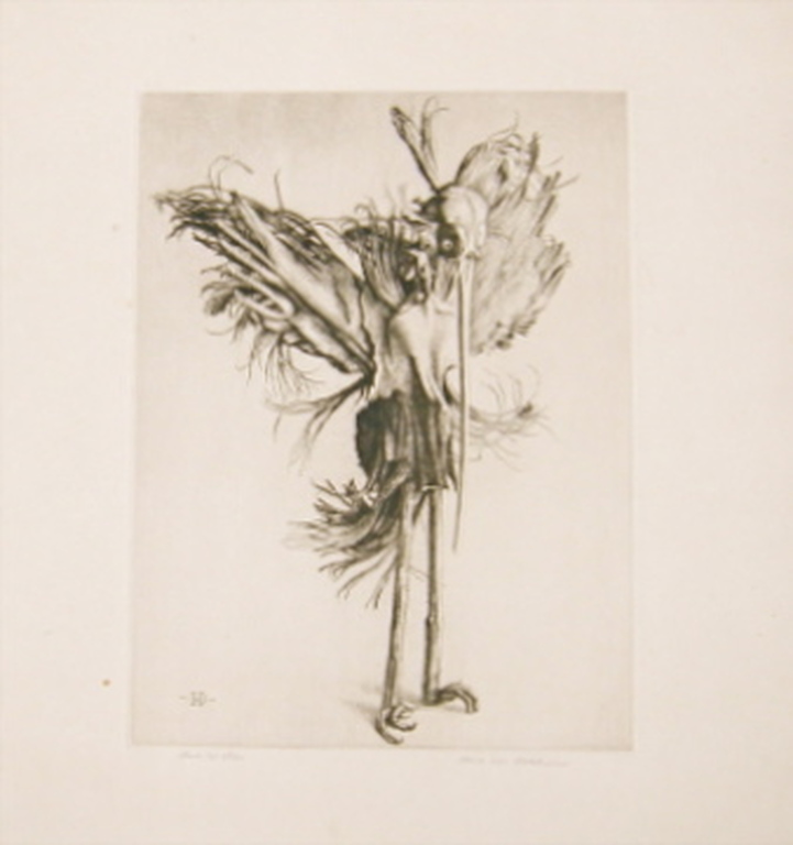 Hans van Dokkum, ets verkocht voor € 60!