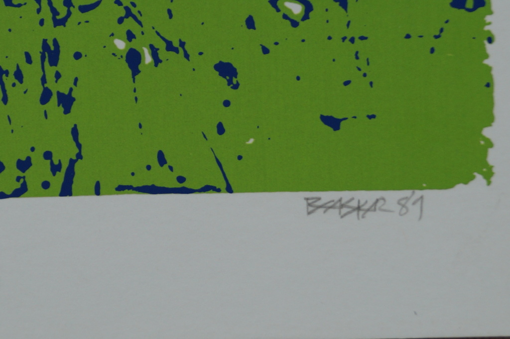 Bhaskar Hande - gesigneerde zeefdruk - zonder titel - 1981 kopen? Bied vanaf 5!