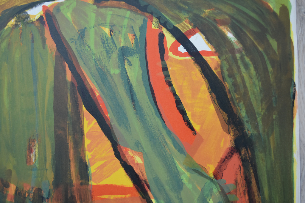 Bram Van Velde # FOREST, mp61 # litho, 1970, gesigneerd/genummerd, nm+ kopen? Bied vanaf 200!