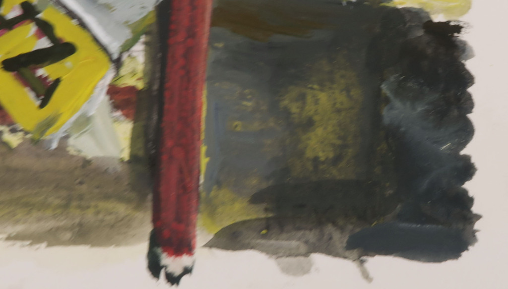 Hans Ebeling Koning: Gemengde techniek op papier, Z.T.  kopen? Bied vanaf 100!