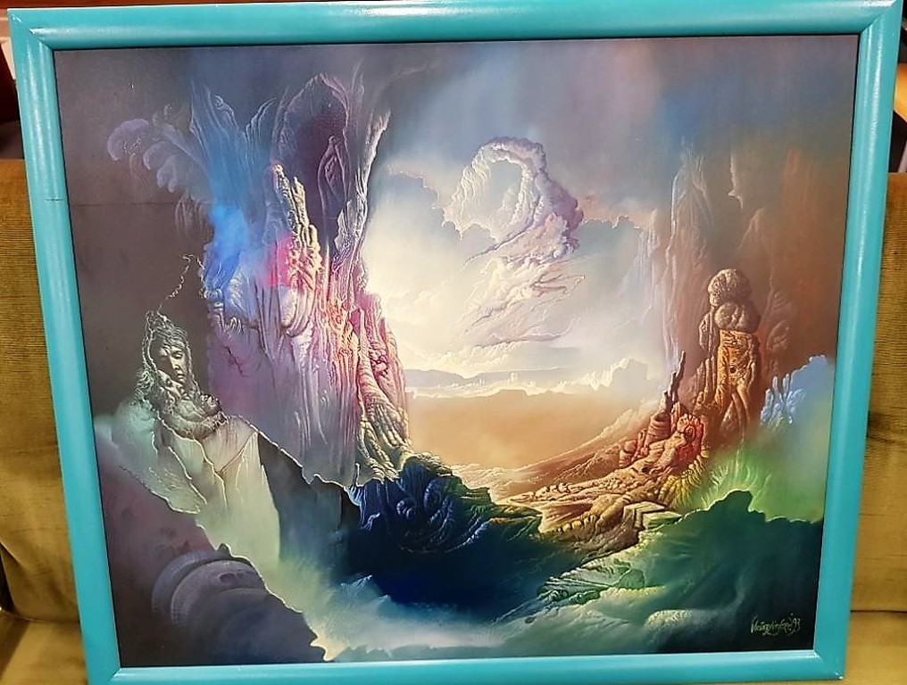 Prachtig werk van de schilder Victor Linford verkocht voor € 400!