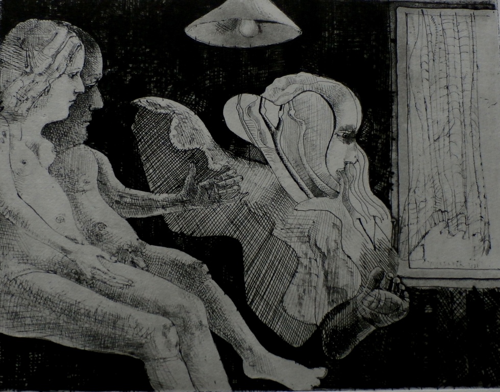 Co Westerik - Twee naakten met verschijning - 1971 verkocht voor € 230!