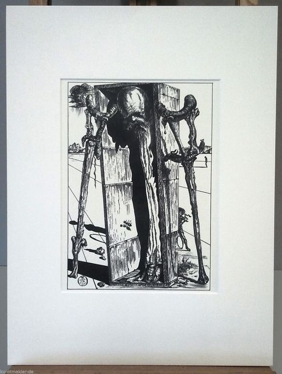 Salvador Dalí (naar) - Uncle Celestin - Lithografie - Oplage: 2500 ex. - 1944 kopen? Bied vanaf 1!